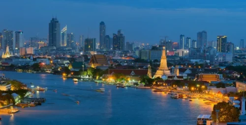 Cena especial en Bangkok